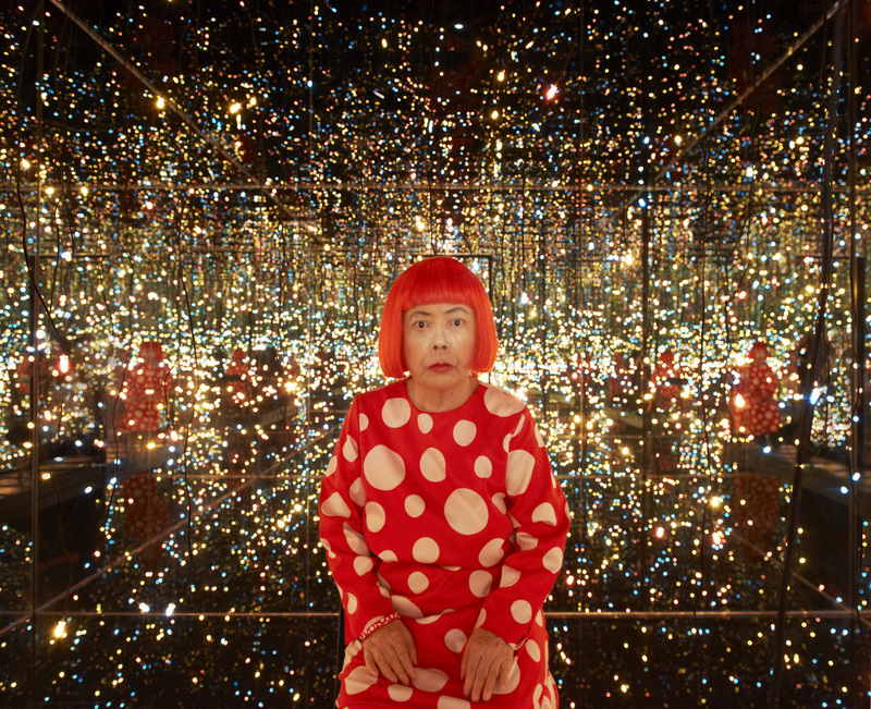 Yayoi Kusama in the Fireflies
